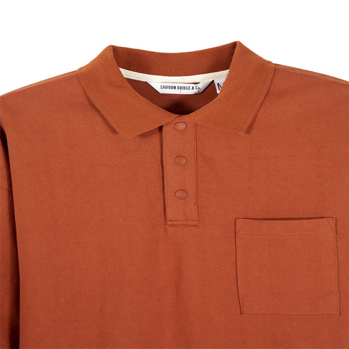 Uniform Bridge Collar L/S Tee Yellow Brick Degli Uberti